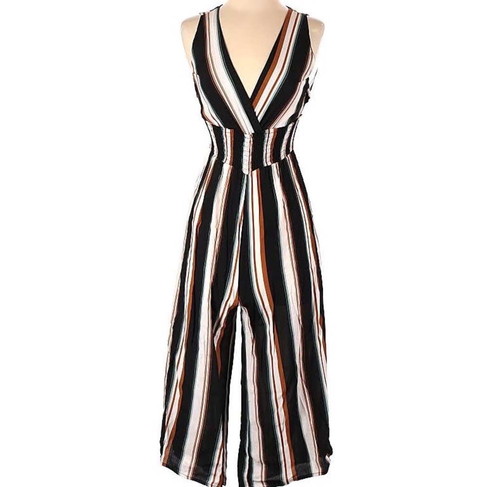 Striped Jumpsuit